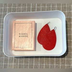 Nickel & Suede Rendezvous